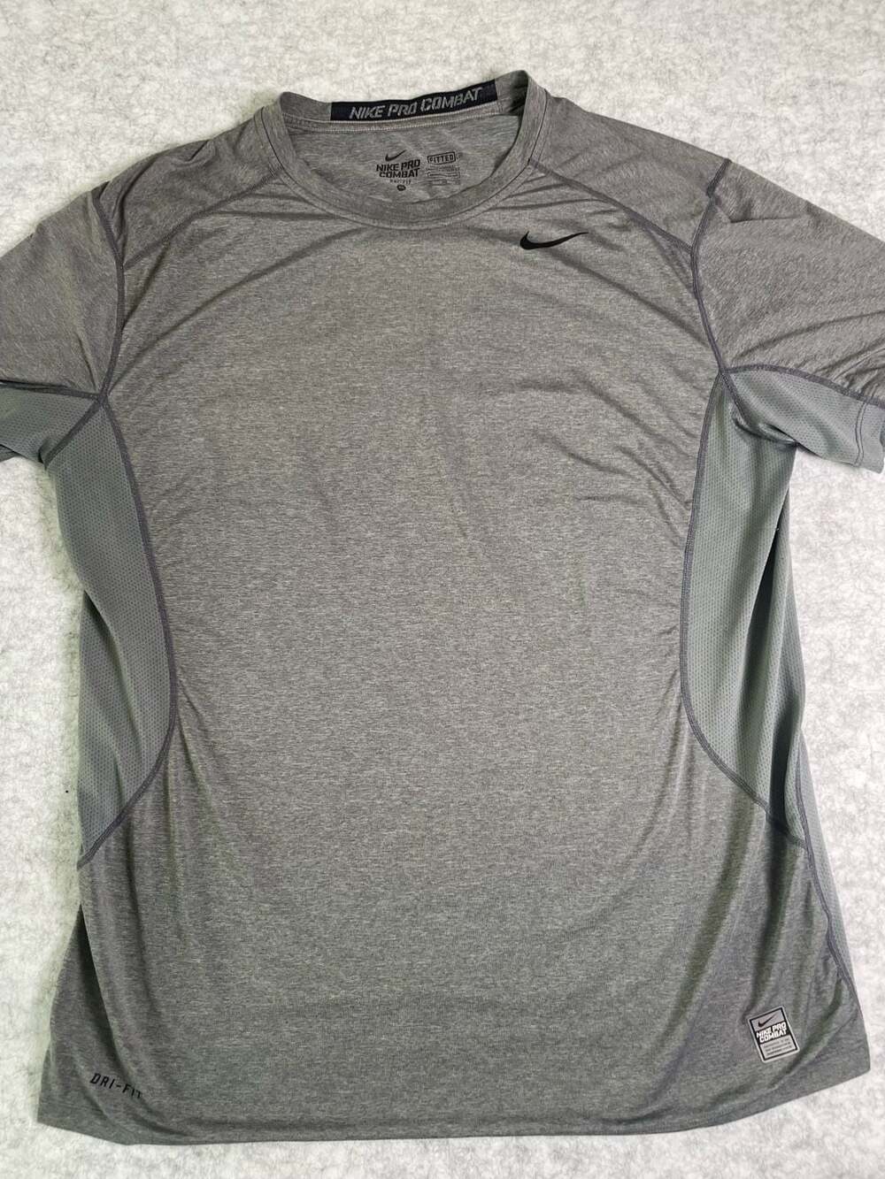 Nike Pro Combat Dri-FIT Short Sleeve Fitted Training Shirt